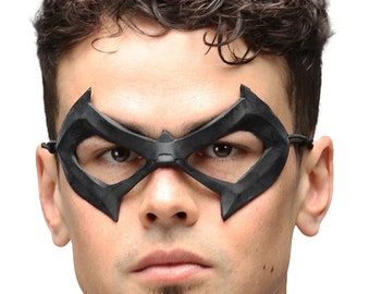 Black Robin Knights Mask Cosplay Costume