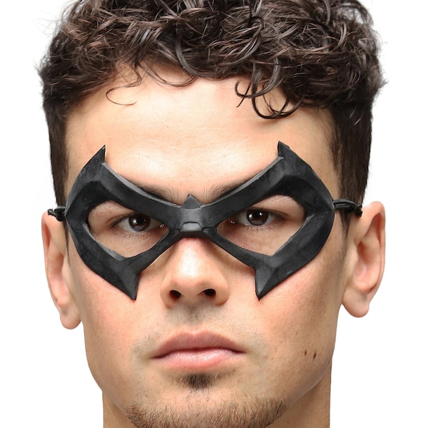 Black Robin Knights Mask Cosplay Costume