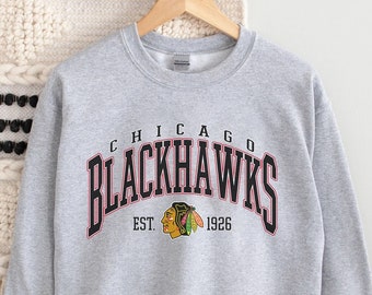 adidas Blackhawks Tee - Black, Men's Hockey