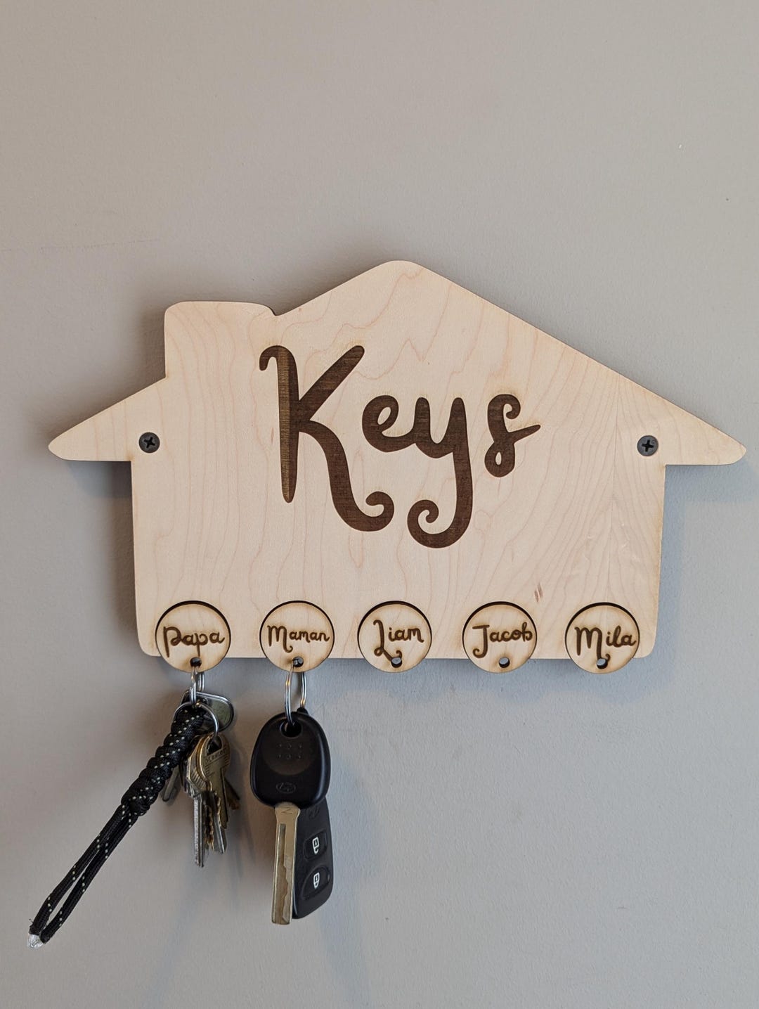 Key Holder, Key Hanger, Key Hook, Key Rack, Entrance, Keys - Etsy