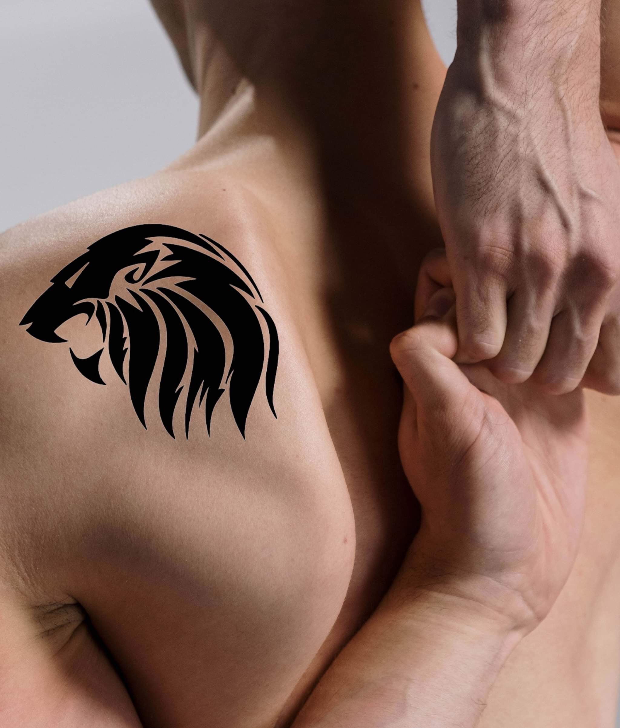 Men Shoulder Tattoo - Etsy Men Shoulder Tattoo - Etsy