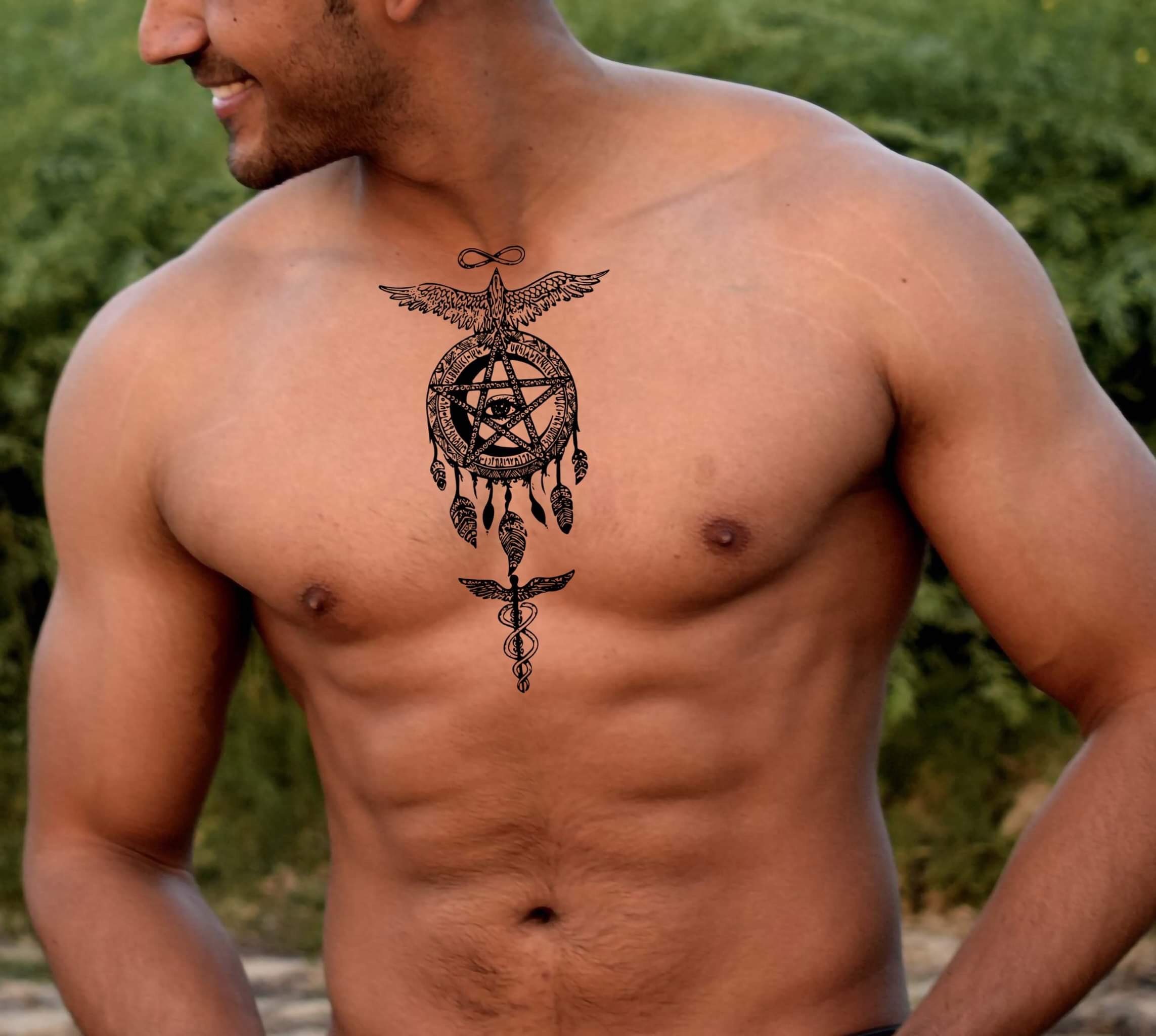 Powerful Sacred Geometry Tattoo Design - Etsy Australia