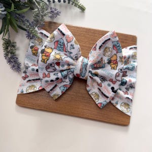 Disney inspired hair bow | Disneyland baby bow | magical castle girls Headwrap | character girls hair bow | characters Headwrap | dumbo
