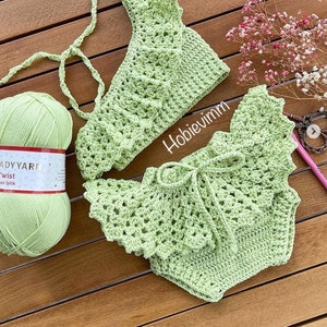 Vestidos para el baño en crochet hotsell
