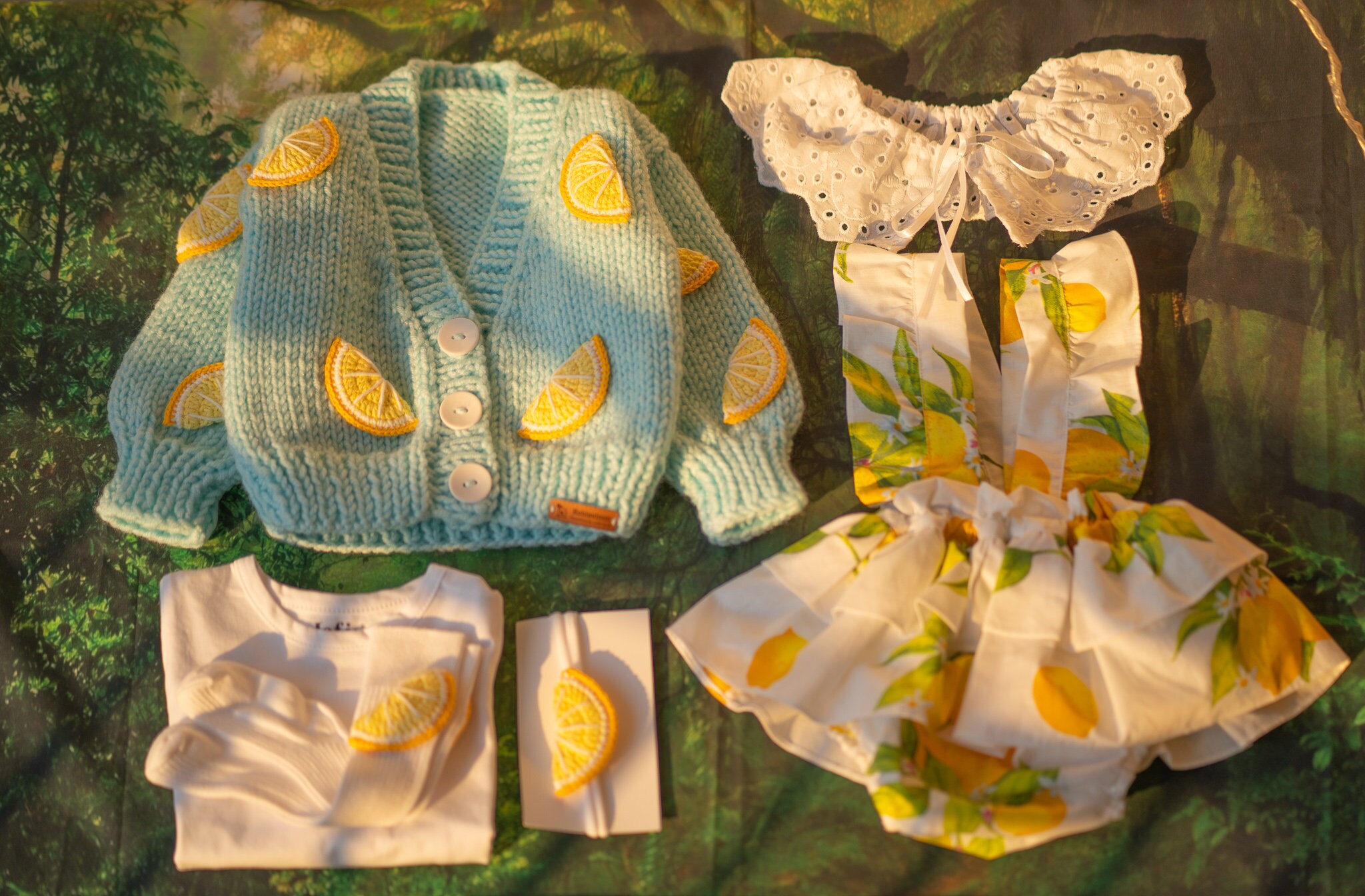 Baby girl hotsell lemon cardigan