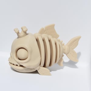 Skeletal Piranha - Digital File and Commercial License, 3mf, STL Model File