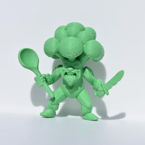 Broccoli arrabbiati - File digitali stampabili in 3D e licenza commerciale, file modello STL 3MF