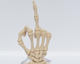 Skeletal Finger - Digital File and Commercial License, 3mf, STL Model File