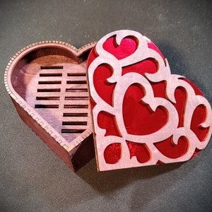 Switch 1 & 2 Game Cartridge Heart Container Display