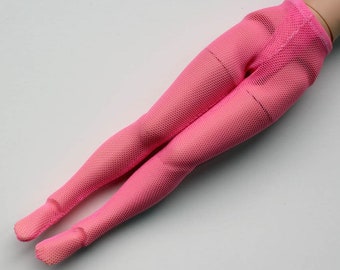 Blythe Licca Pullip Momoko CANDY PINK Net Tights Leggings  Stockings