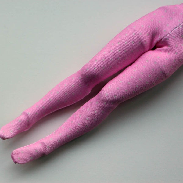 Blythe Licca Pullip Momoko Pink polkadots Tights Leggings  Stockings