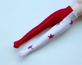 Middie Blythe RED AND STARS Tights Leggings  Stockings
