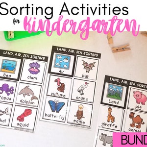 Sorting Activities Bundle
