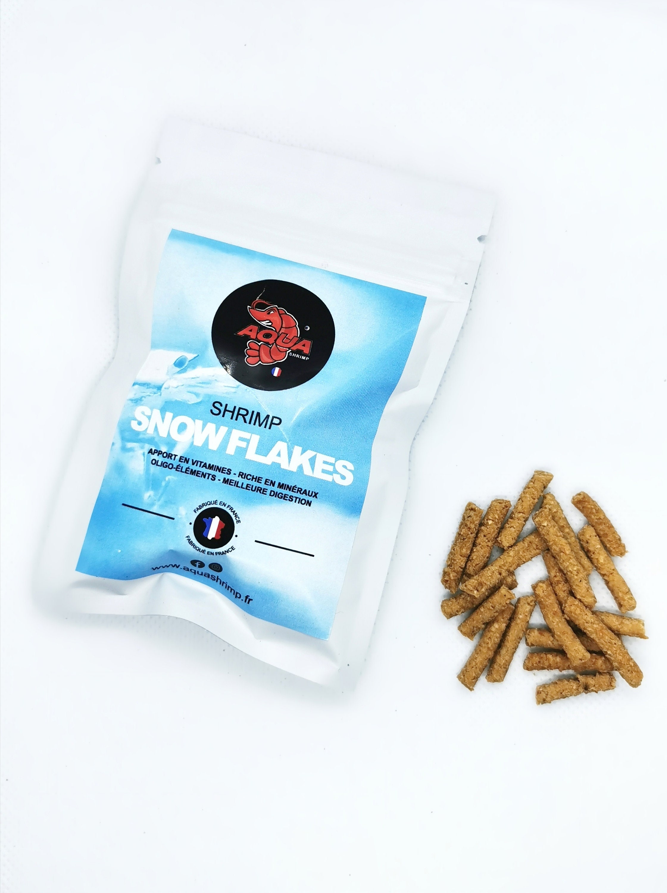Snow Flakes Shrimpfood/Red Cherry/ Handmade/ Very Good Quality/ Food For Shrimp