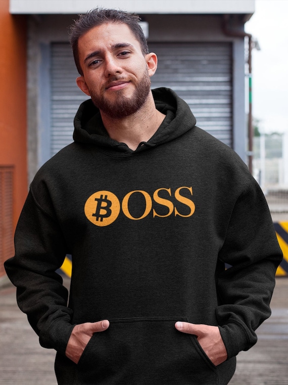 BOSS Hoodie Crypto Clothing Trading Inspired Pullover Hoodie