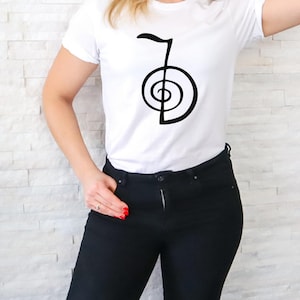Camiseta estampada de Cho Ku Rei Reiki Master Energy Healing, símbolo de poder, regalo para él y ella