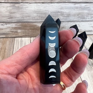 Black Obsidian Towers Crystal of Protection