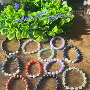 Custom Crystal Bracelet - Personalized Gift - Custom Name Jewelry
