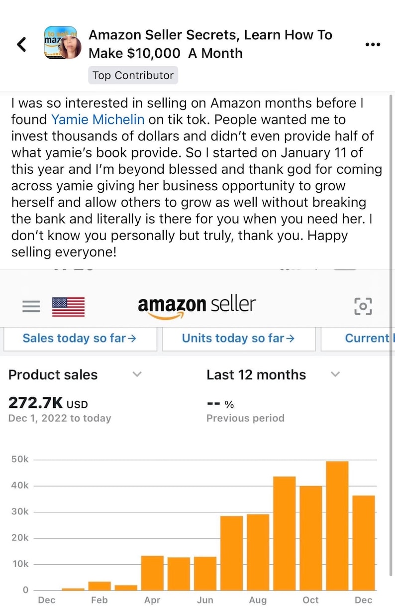 Learn how to Sell on Amazon FBAFBM Simplified & Scale your business quickly 1 Best Seller Ebook By Yamie Michelin PDF image 3