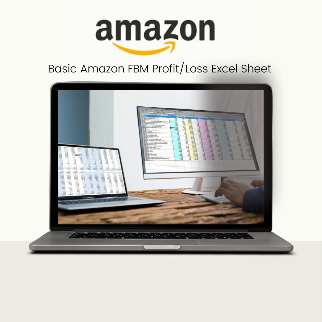 Simplified Amazon FBM Seller Excel Sheet Profit & Loss Template Simplified Amazon FBM Seller Excel Sheet Profit & Loss Template