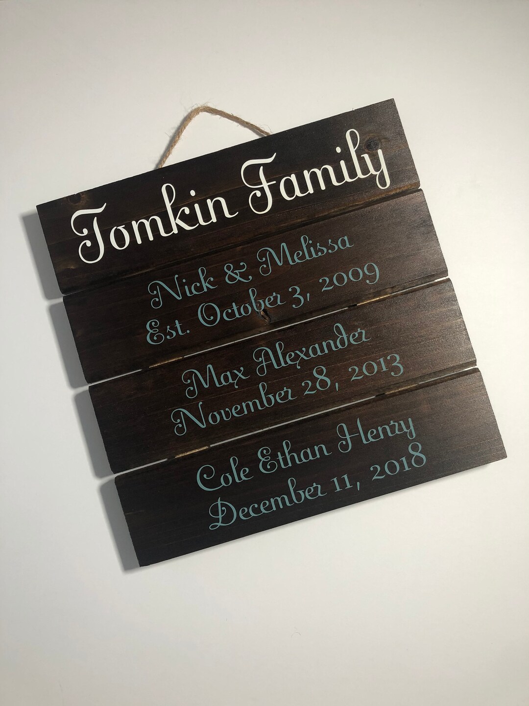 Custom Made Family Sign Makes a Great Decor Piece in Any Space! Great ...