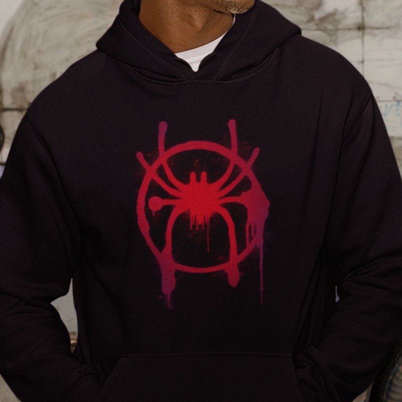 Spiderman Full Zip Up Hoodie Etsy Spiderman Full Zip Up Hoodie Etsy