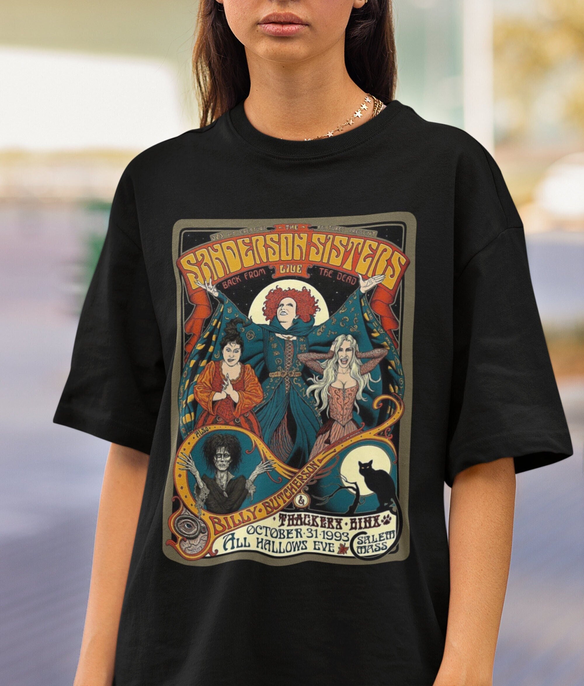 Buy Salem Witchcraft Hocus Pocus Sister Sanderson Halloween shirt For Free  Shipping CUSTOM XMAS PRODUCT COMPANY