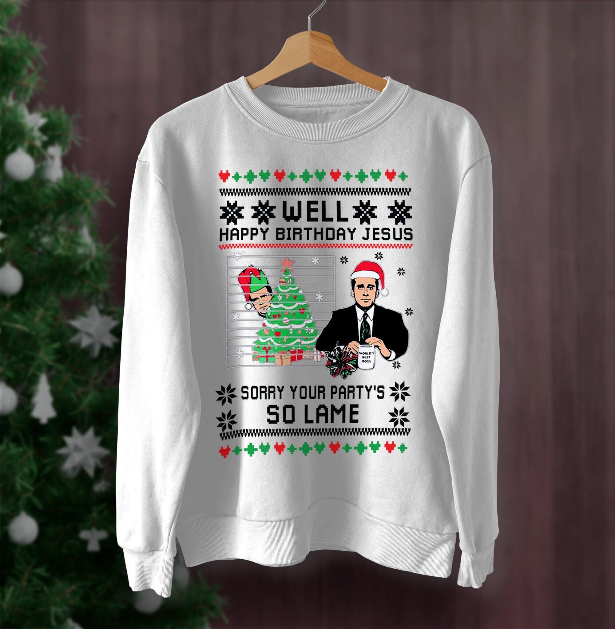 The Office Christmas Sweatshirt Ugly 
