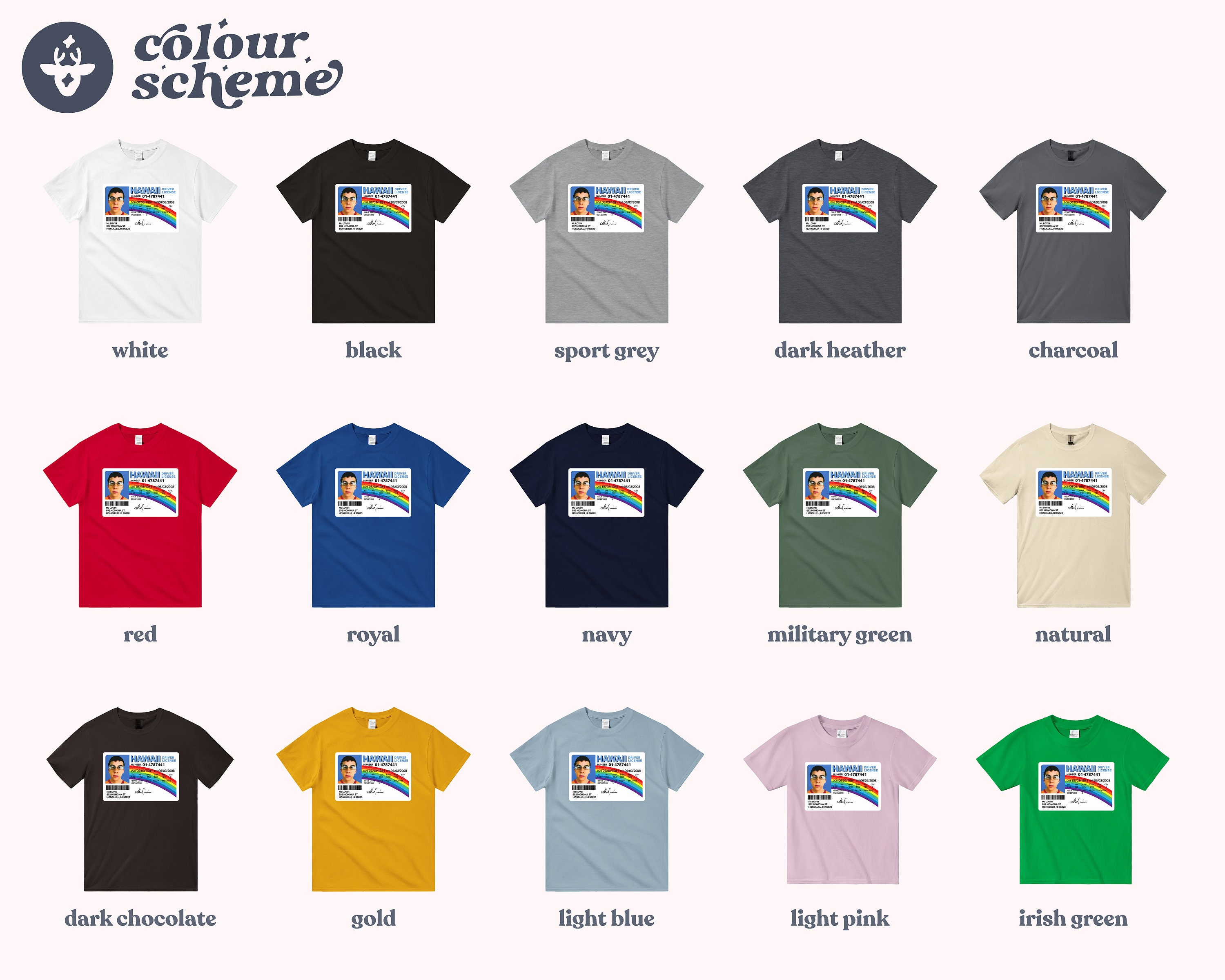 Driver Licence of McLovin from Superbad T-Shirt, Funny Comedy Movie Fan Shirt, Unisex Vintage Graphic Tee, Humorous Tshirt