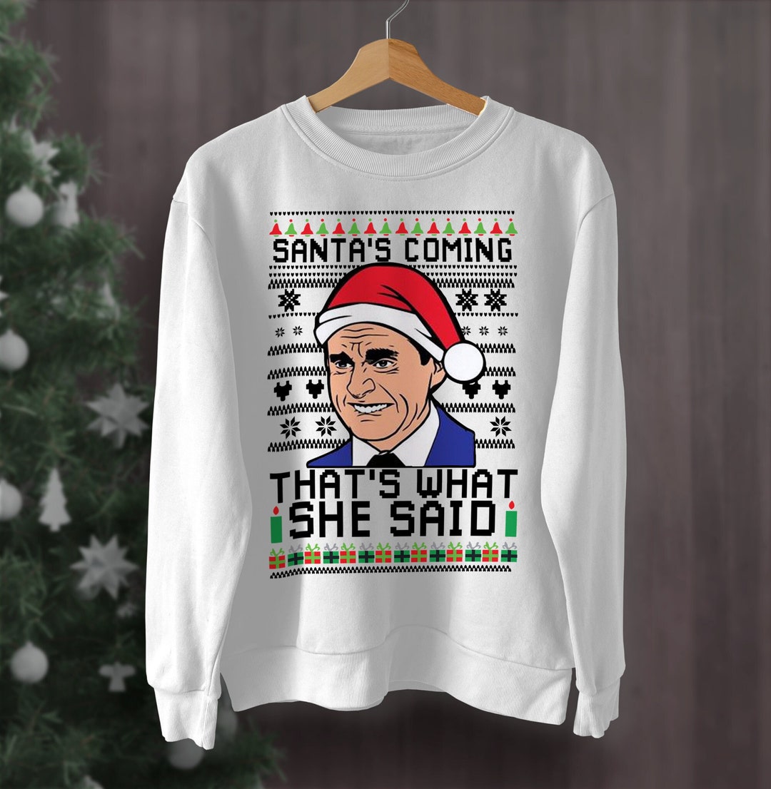 Duohropke Maglione Natalizio Da Uomo, Brutto, Funny Natalizio, Con Stampa 3D, Maglione Natalizio Unisex, Beige., M - Foto 10