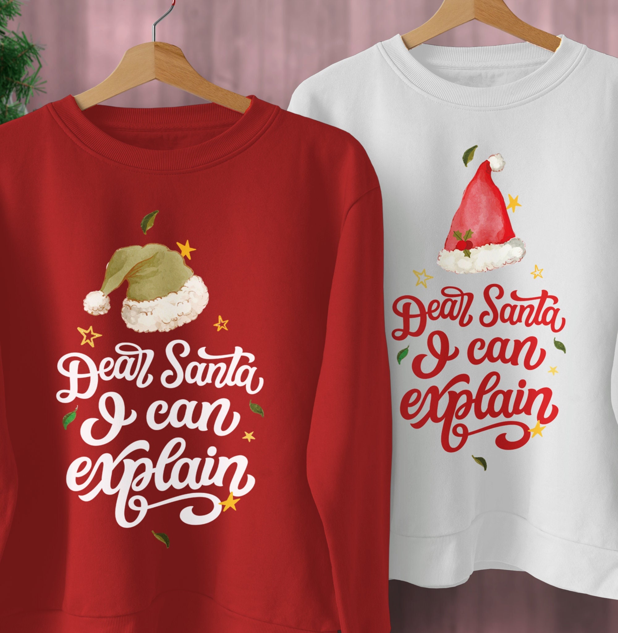 Santa i top can explain jumper
