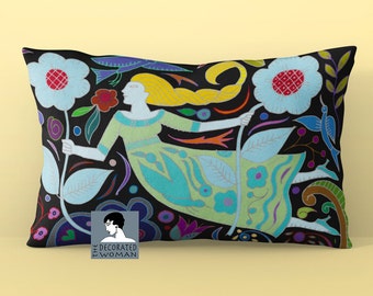 Libra Throw pillow, Wild Zodiac Cushion, unique birthday gift, Zodiac art, Star sign gifts, Libra gifts, Libra pillow
