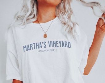 Martha's Vineyard Comfort Colors® Shirt: Island Vacation Souvenir