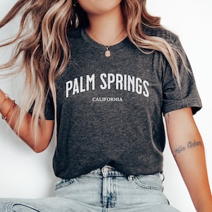 Palm Springs California T-Shirt: Bachelorette Party Travel Tee