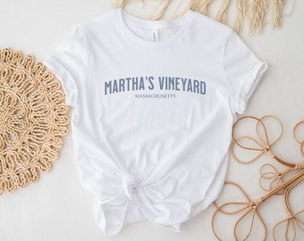 Martha's Vineyard Vacation Shirt: East Coast Travel Souvenir