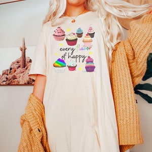 Unique Tshirt Gift for Bakers Cupcake Lover Shirt for Women and Teenage Girls Trendy Fun Foodie Bakery Gift Idea Cute Dessert Lover Tee