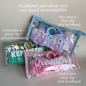 Tween Girl Party Goodie Bag Custom Name Spa Gift Set for Preteen Girl Slumber Party Favor Gift Idea for Niece Gift 12 Year Old Gift Birthday image 5