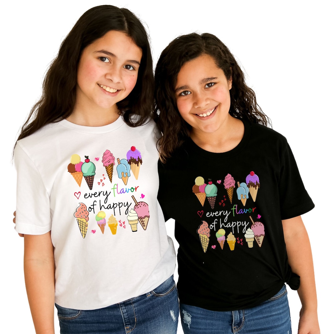 Ice Cream Party Tshirt, Ice Cream Kids Shirt, Ice Cream Birthday Shirt