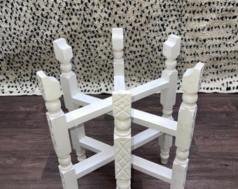 wooden tray support
