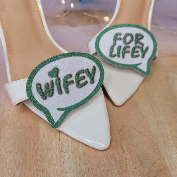 Green Shoe Clips Etsy