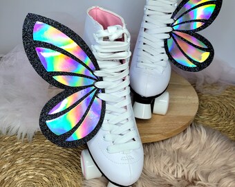 Rainbow Dolls Kill Metamorphic Glitter Boots GLITTER FAIRY SHOES PINK
