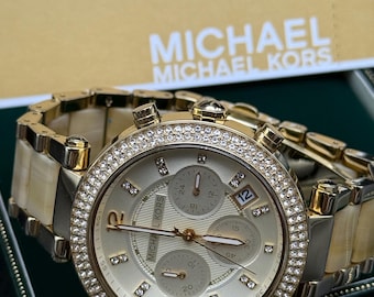 Michael Kors MK5160 Jet Set Gold Tone - Etsy display picture 1