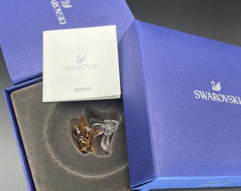 ヴィンテージ スワロフスキー フラワーフィギュア オーストリア製