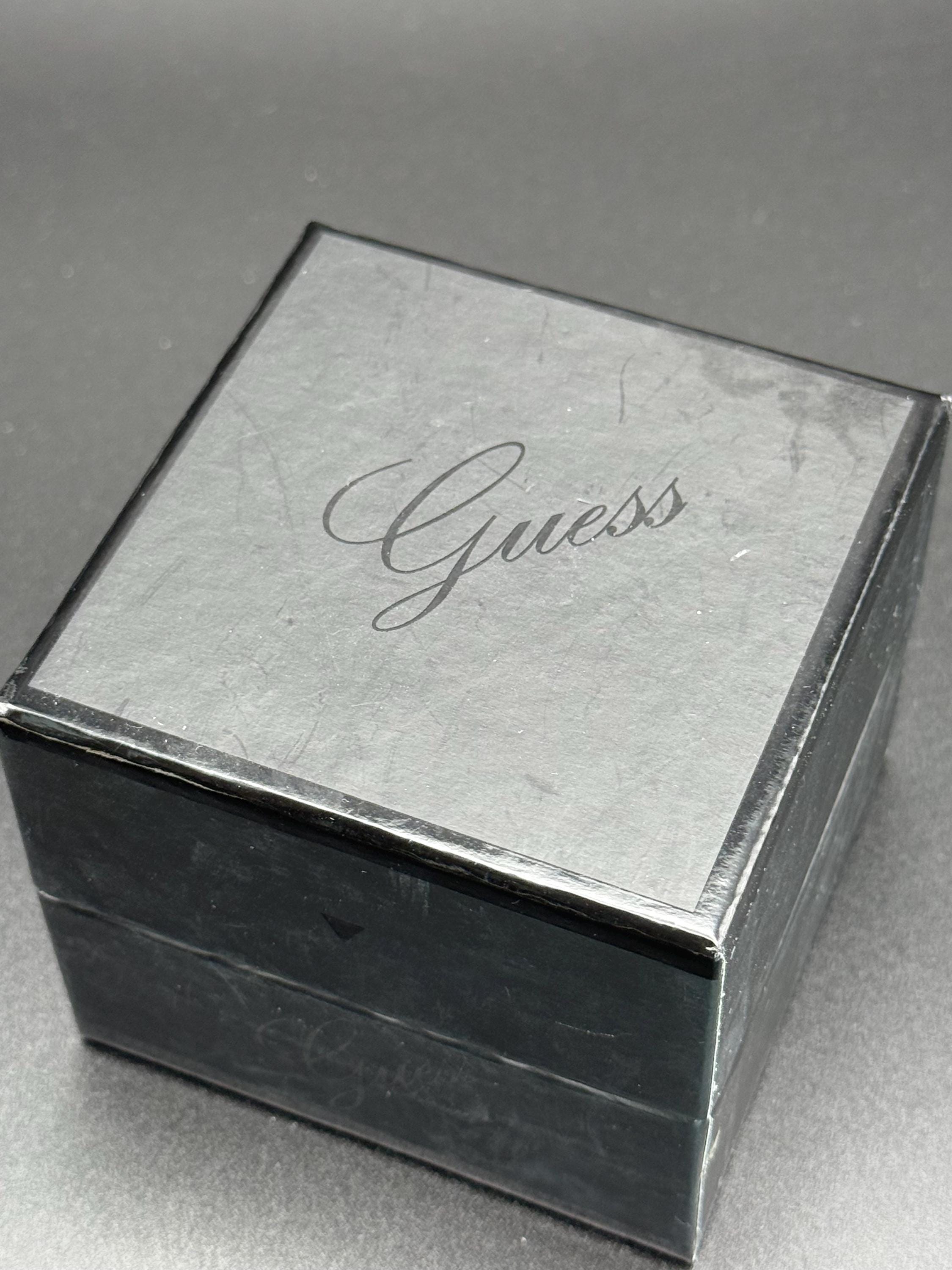 Guess? Silver Tone Statement Bracelet, Logo Large Cocktail