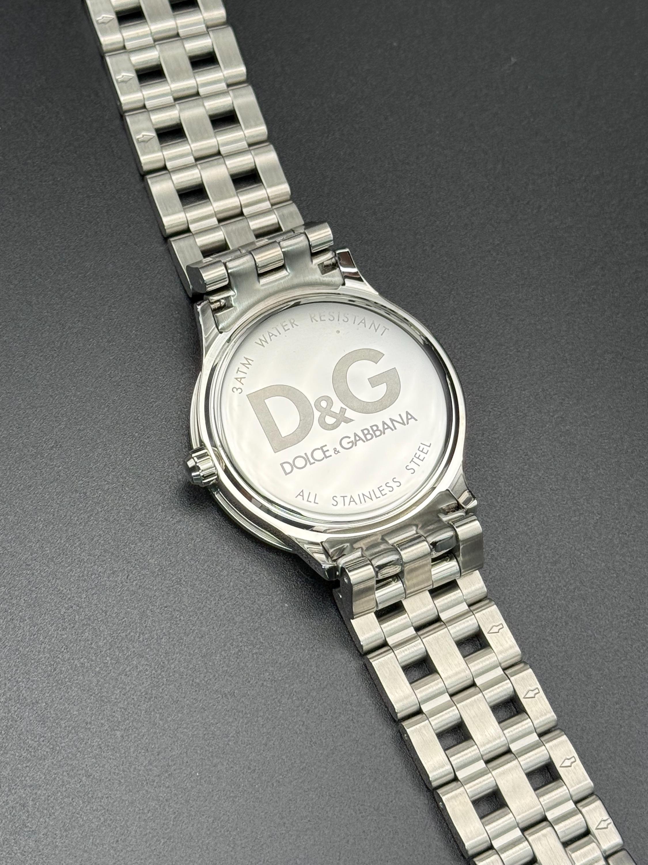 Dolce & gabbana d&g 3 atm stainless steel watch D&g Dolce Atm Water Resistant Dolce Gabbana Uhr Time D&G  main image 4