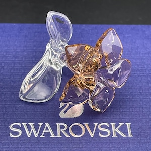 Vintage Swarovski Figurine Flower Fine Austrian crystal Classics Made in Austria Boxed in original box Gift Birthday Christmas