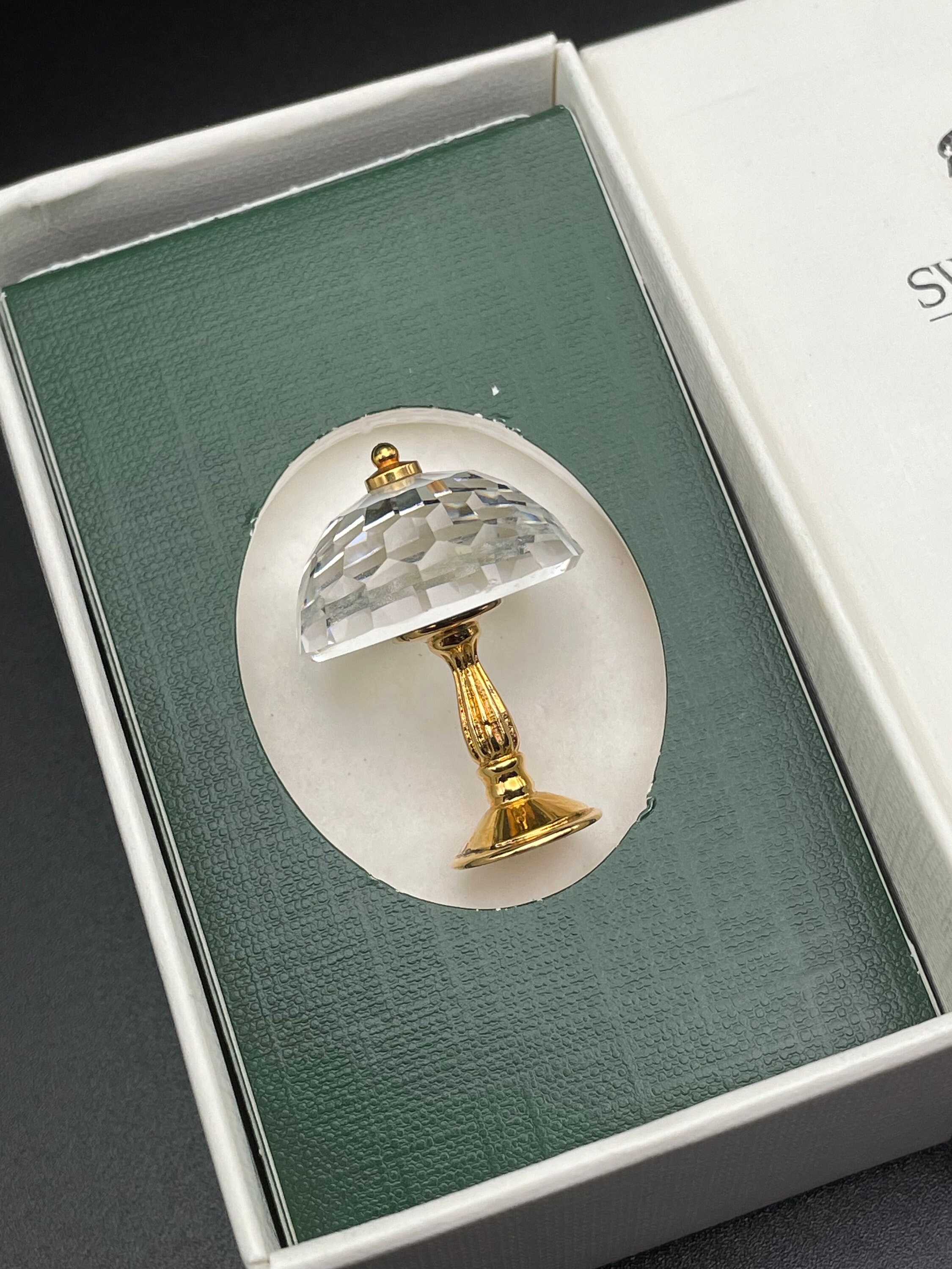 ヴィンテージ スワロフスキー ランプ フィギュア スワロフスキー