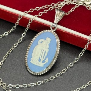 Vintage Wedgwood pendant Necklace for women Greek mythology Gift for women Gift for mother Birthday Anniversary