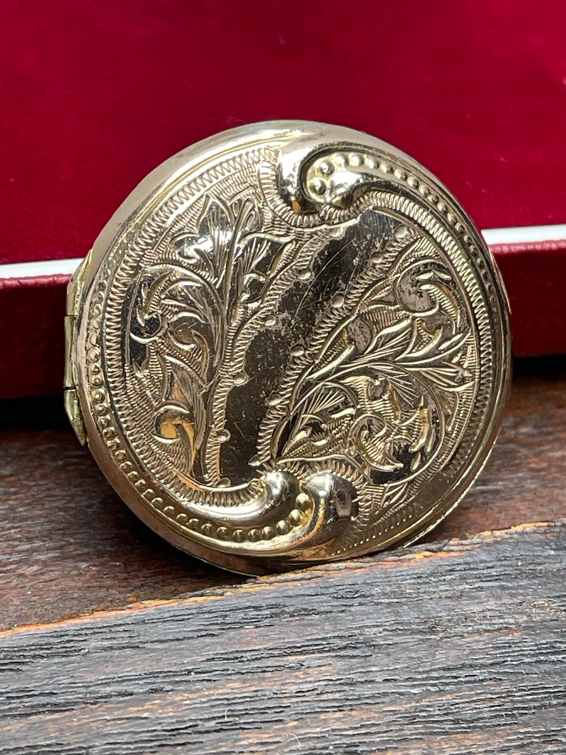 Broche Barre Victorienne Plaquée Or Avec Perle - Style Années 1900, Occasion Vintage