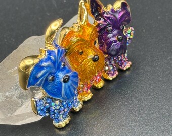 BUTLER & WILSON バトラー&ウィルソン ダルメシアン犬 ブローチ BUTLER